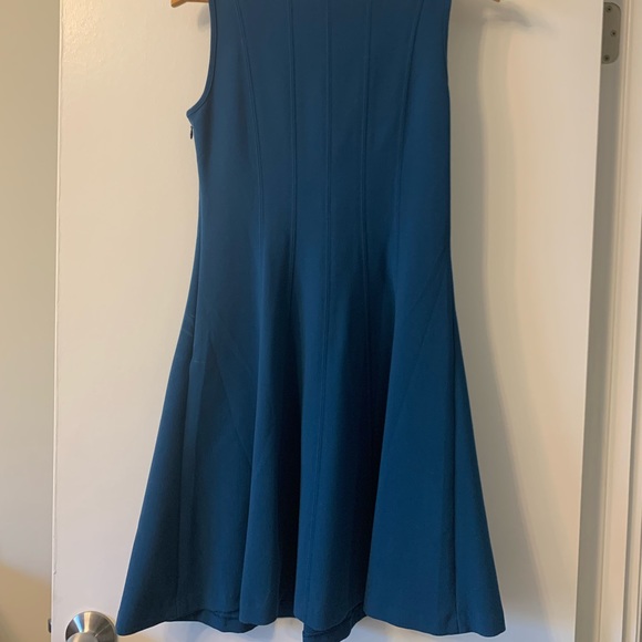 Loft Blue Shift Dress - Picture 2 of 5